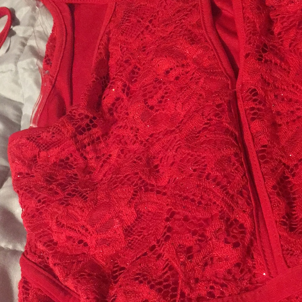 Long Red Dress - Picture 2 of 2